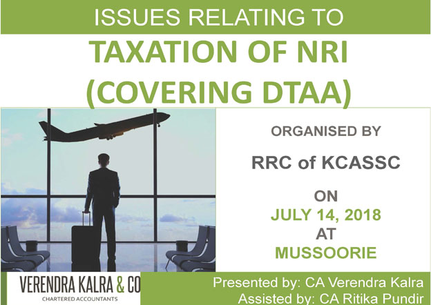 Issues relating to taxation of NRI (Covering DTAA)